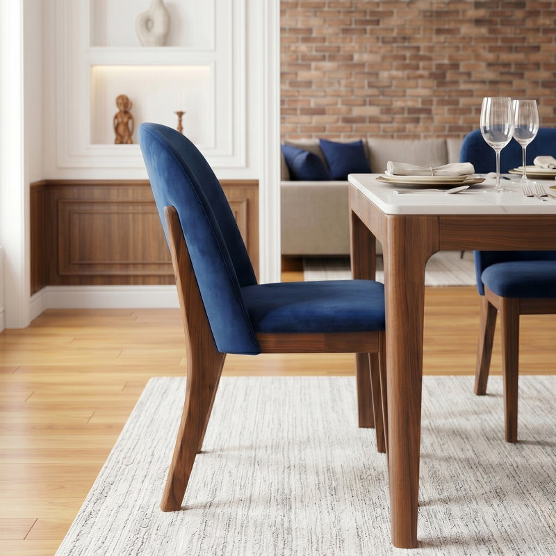 Chaise Bargman, Lin bleu marine