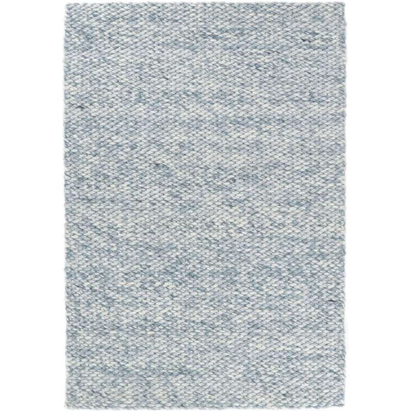 Loggia Sky Handwoven Wool Rug, Rectangle 8'6" x 11'6"