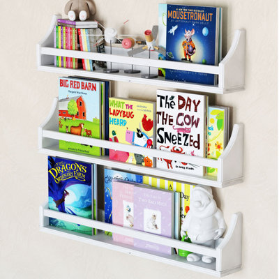 Edney 3 Piece Solid Wood Floating Shelf
