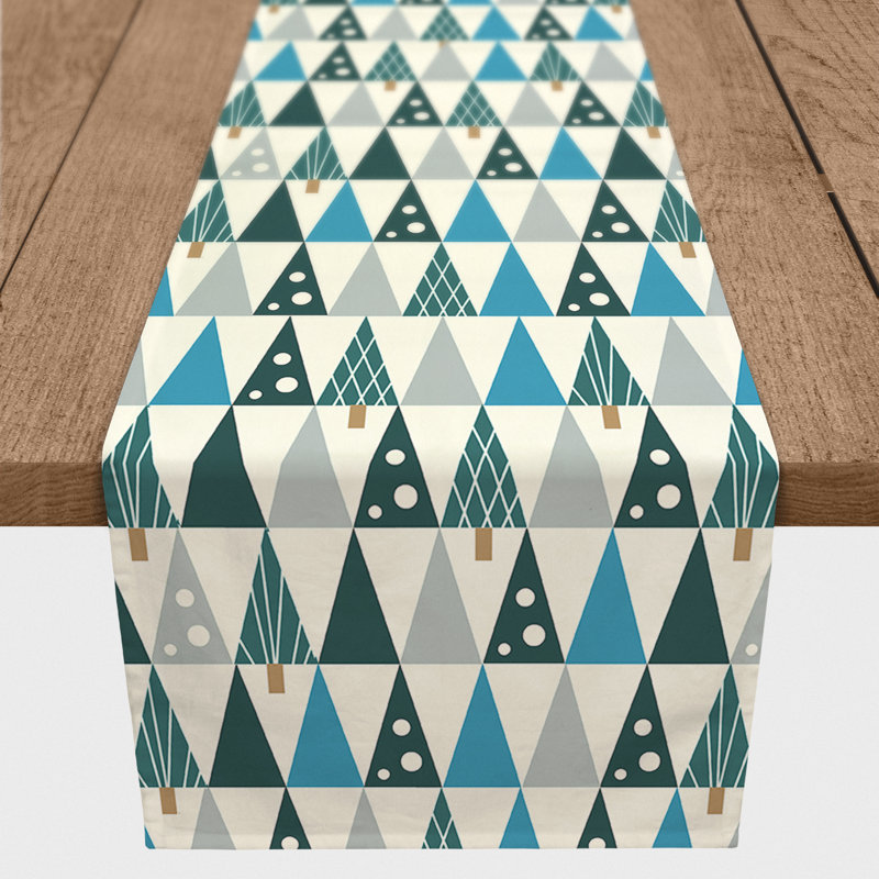 Mod Cool Tree Table Runner, 72" L x 16" W