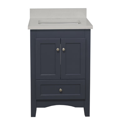 Edber 24'' Single Bathroom Vanity with Top