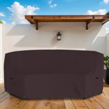 Weatherproof Patio Sofa Cover, Curved Patio Sofa Cover, Cover for Curved Sofa