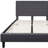 Aluino Panel Button Tufted Upholstered Platform Bed Frame - No Box Spring Required-671736504-671736508