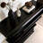 Modern Simple Painted Black Wooden Console Table