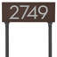 Floating 1-Line Lawn Address Sign-1104503076-1104503186-1104506915