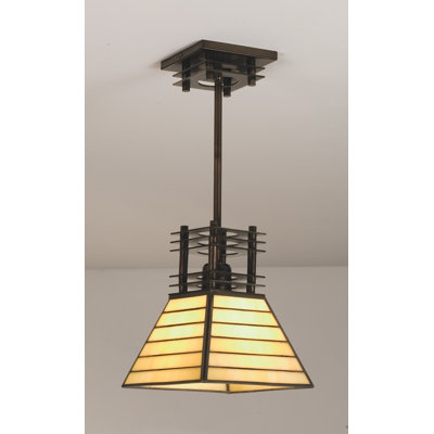 Luminaire suspendu géométrique 1 lumières simple