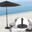 22kg HDPE, Metal Umbrella Base
