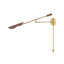 Astrid Sconce-Dark Brown Leather-209480558