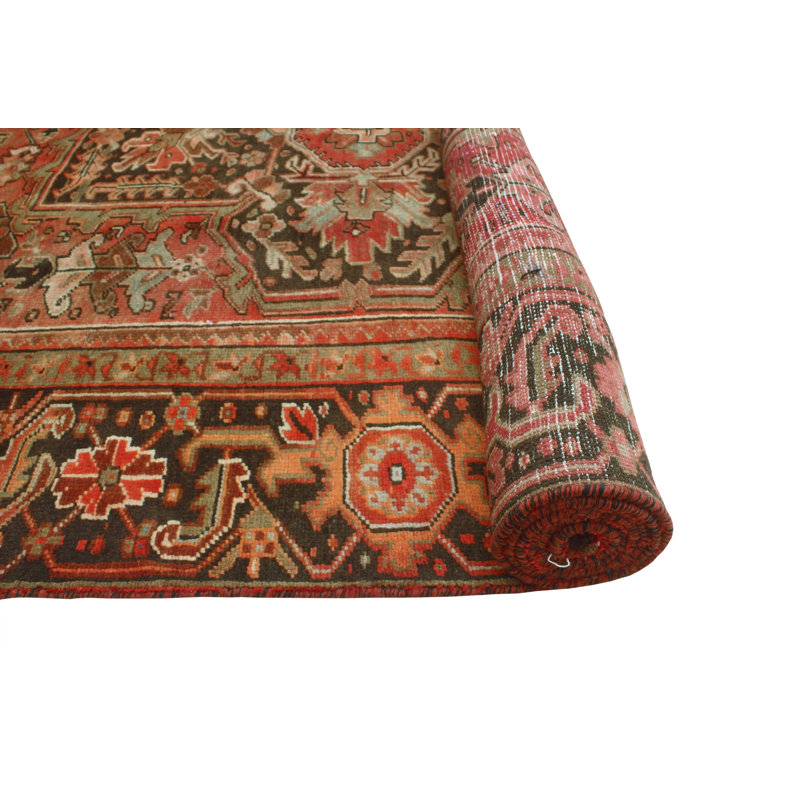 Khrystopher Heriz Faraz Rust Rug