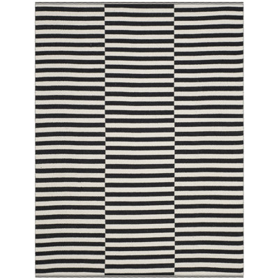 Dunkin Striped Cotton Area Rug