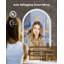 Miroir de salle de bain Arch Led avec désembueur - Miroir mural flottant rétroéclairé blanc, certifié ETL & FCC-986468901