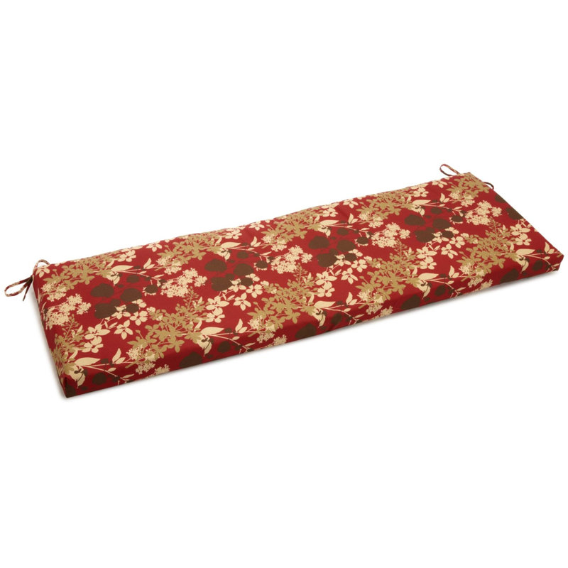 Outdoor 3'' Bench Seat Cushion, 3" H x 63" W x 19" D