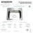 Kingston Brass Studio 25-Inch Stainless Steel Self-Rimming 4-Hole Single Bowl Drop-In Kitchen Sink