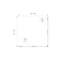 Gesselle Square Shower Enclosure - 1900 x 650 mm