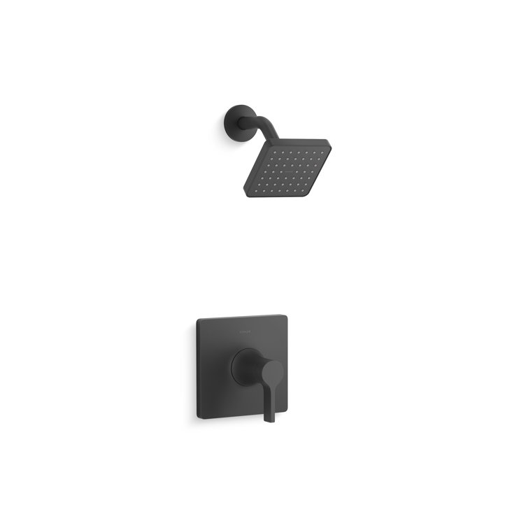 Venza Rite-Temp Shower Faucet Trim Set with 1.75 GPM Showerhead