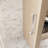 Frameless Single Sliding Shower Door  56-60 "W X 76" H, 1/4 "(6 Mm) Clear Tempered Glass, Explosion Proof Film, Stainless Steel Handle Square Tube Track  Brushed Nickel-122371882