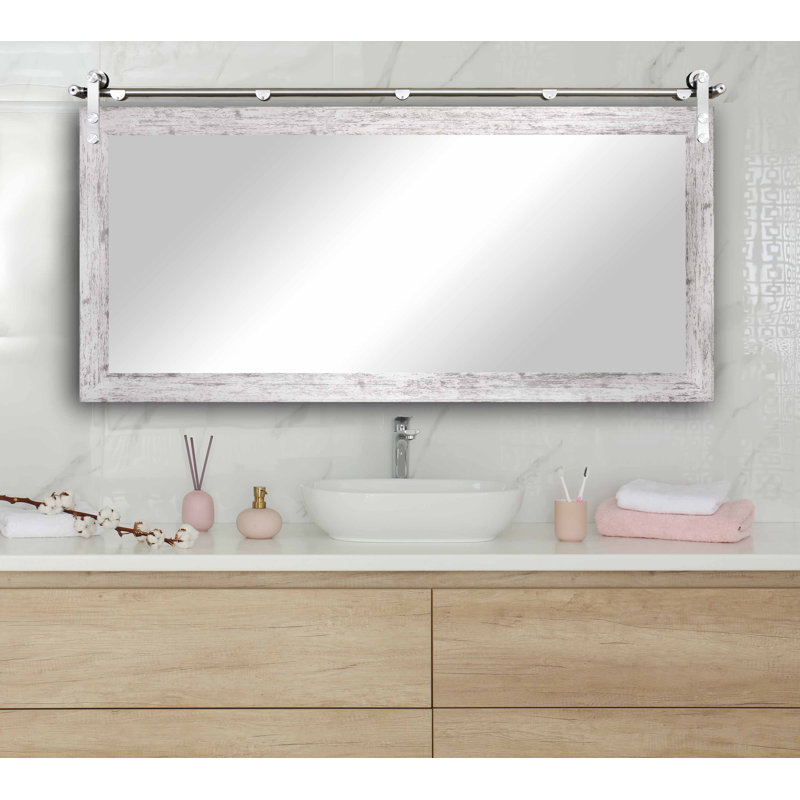 Mclemore Flat Wall Mirror, 30.5" x 45.5"