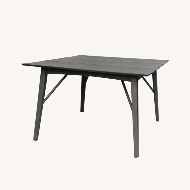 Table de salle à manger à hauteur de comptoir 58,5 po Lea, Gris