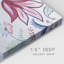 Motif floral jacobin III sur toile-769682079