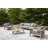 Maro 99.5'' Wide Teak Patio Sofa with Cushions-14994086