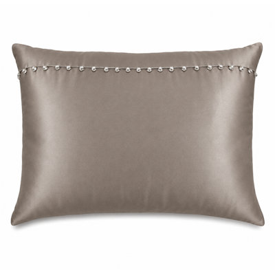 Silk Crystal Button Sham