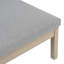 Outdoor Acacia Wood Chaise Lounge Set With Wheels And Cushion