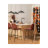 Upholstered Counter Stool with Metal Frame