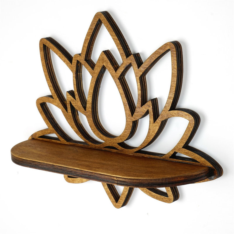 Locelso 100% PLYWOOD Floating Shelf