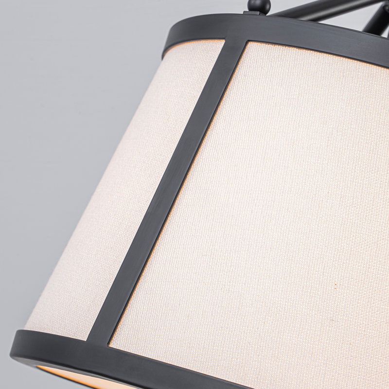 Luminaire suspendu 3 lumières, Matte Black