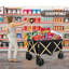 Folding Wagon Cart With Big Wheels