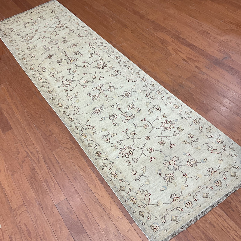  Handmade Oushak Wool Runner