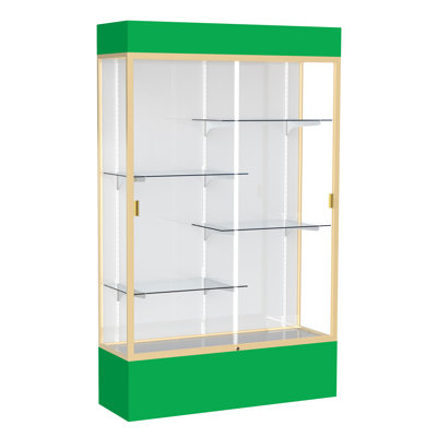 Spirit Series 80'' H x 48'' W Wood Display Cases