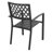 3-piece Patio Bistro Set With Stackable Chairs, Powder-coated Frame