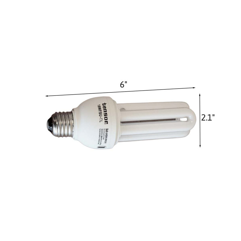18 Watt E26/Medium (Standard) 6400K Compact Fluorescent (CFL) Bulb