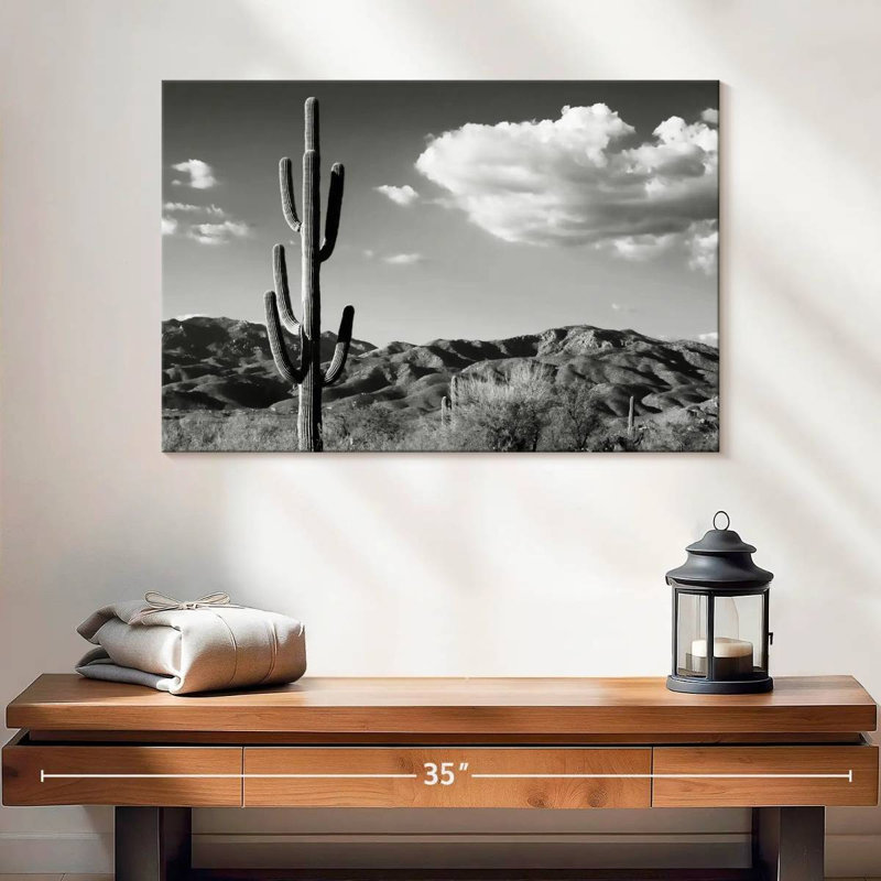 Harnek Saguaro Cactus Sunrise, H 30 po x l 45 po