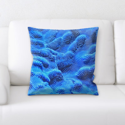 Microsuede Reversible Throw Pillow
