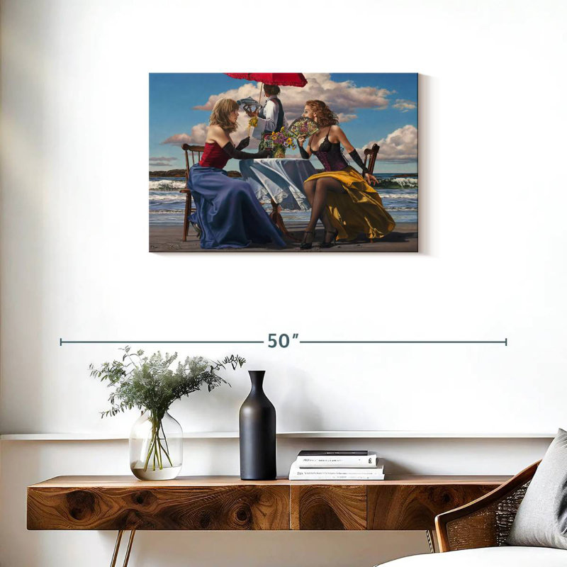 Leisha Cafe Oceanus, H 20 po x l 30 po