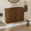 Armoire murale pliante avec évier crème-565352755