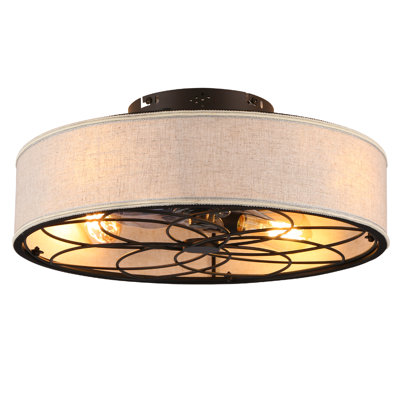 Retro Boho Ceiling Fan With LED Lights: A Perfect Blend Of Comfort And Charm