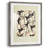 VintageJapan XIX - Matted and Framed Under Acrylic Glass, Large Living Room Wall Art-1358403285