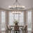Moeshia 30 - Light 60" Dual Layer LED Wagon Wheel Chandelier-453118854