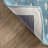 Clarita Striped Wool Baby Blue Area Rug-1831939660