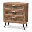 3 - Drawer Rectangle Accent Chest
