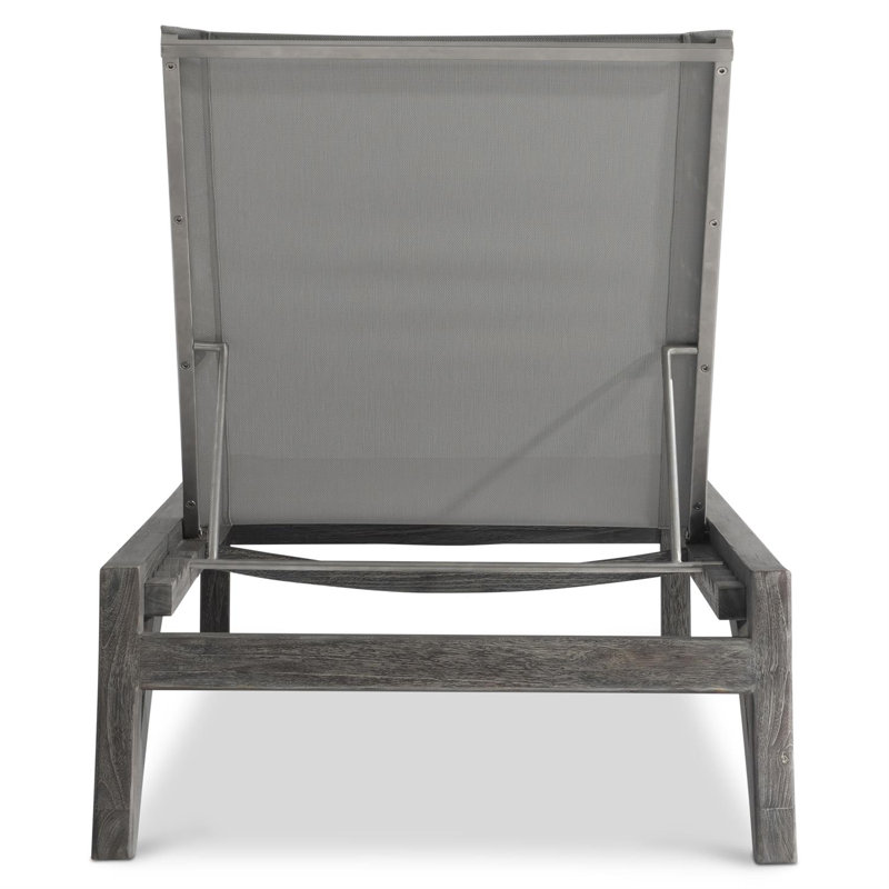 Hugo Teak Adjustable Chaise Lounge