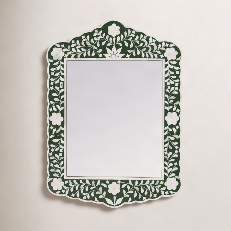 Miroir d'appoint Ren Botanic Bone, Green