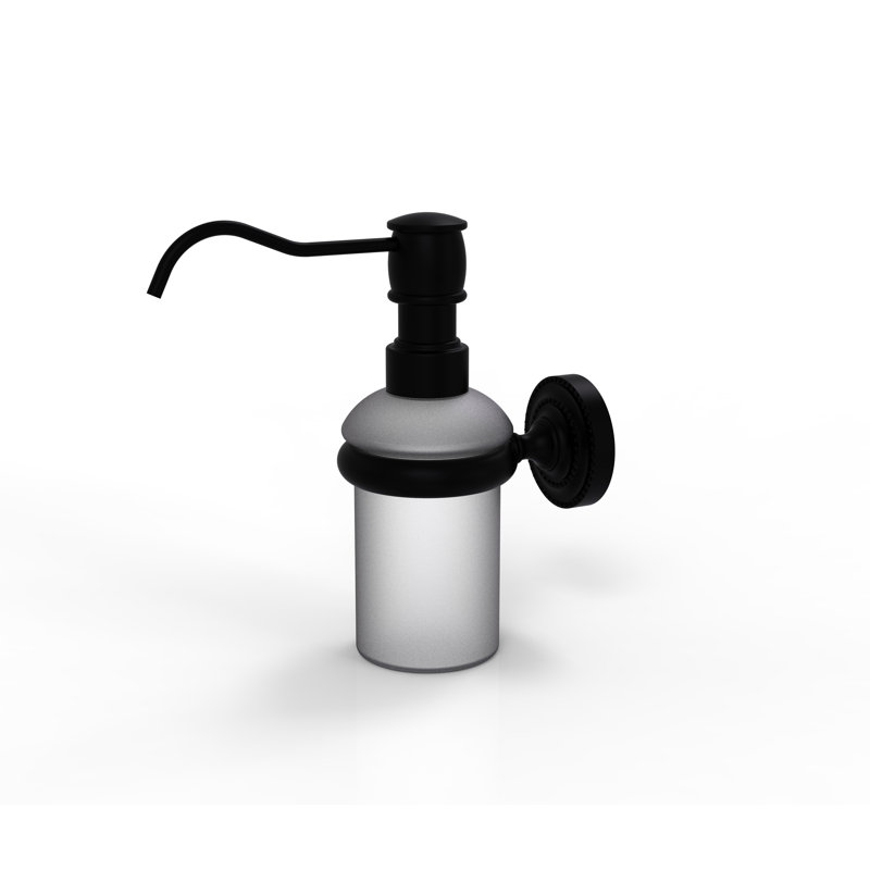Distributeur de savon mural Marchmont, Noir mat