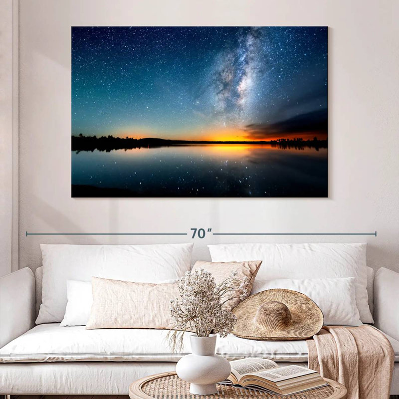 Oberle Galaxy Sunset, 34" H x 51" W