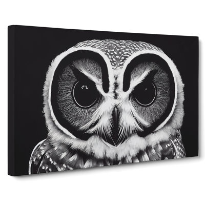 Timeless Owl - Wrapped Canvas Print