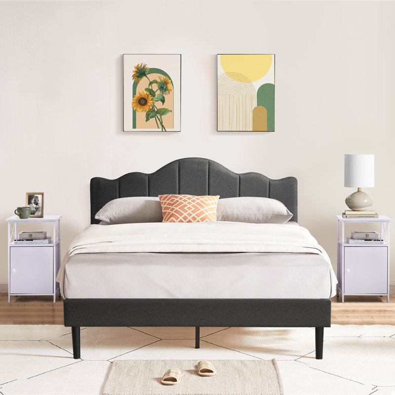 Ensemble de chambre à coucher Kempst, Double, Blanc