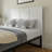 Raima Paneled Solid Wood Adjustable Headboard for Universal Metal Bed Frames-128229087-128229086
